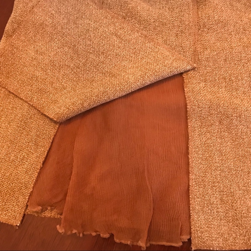 Vintage Tweed wool blend skirt lined in crepe - Picture 4 of 8